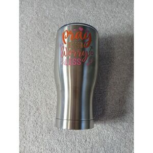 Stainless Steel Travel Tumbler - Silver New Without Tags 30-32oz